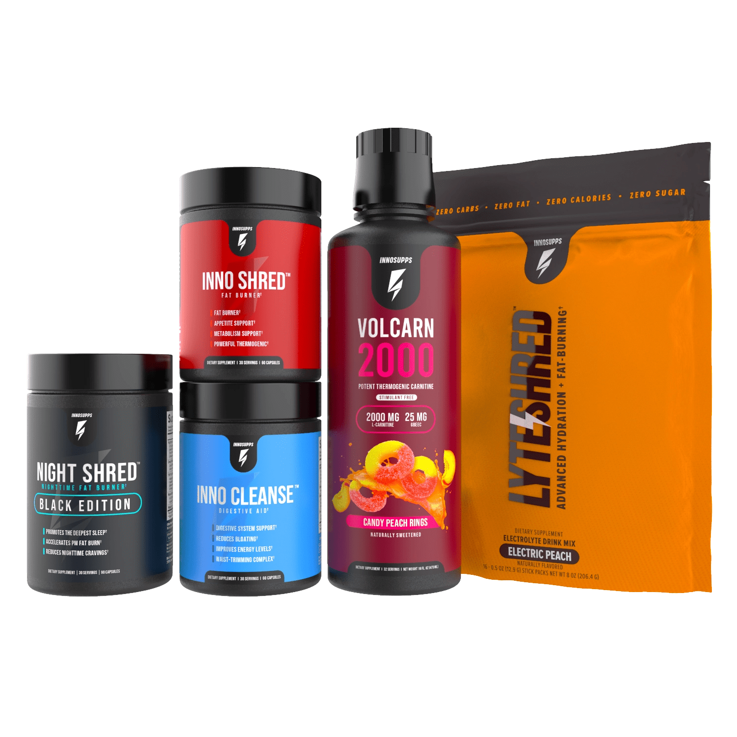 Hydration shred stack