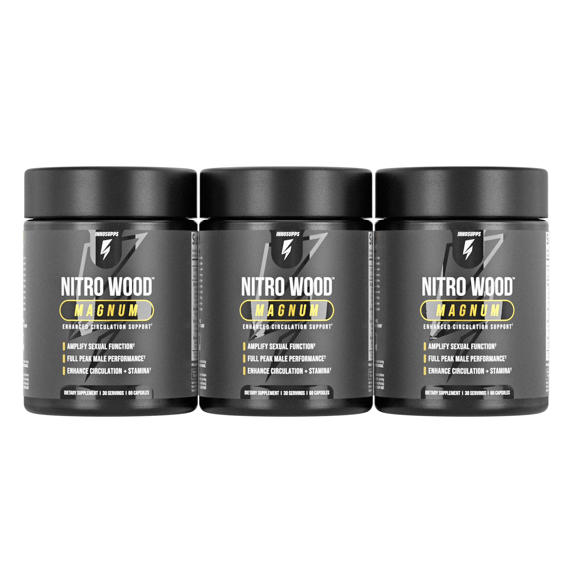 3 Bottles of Nitro Wood™ Magnum