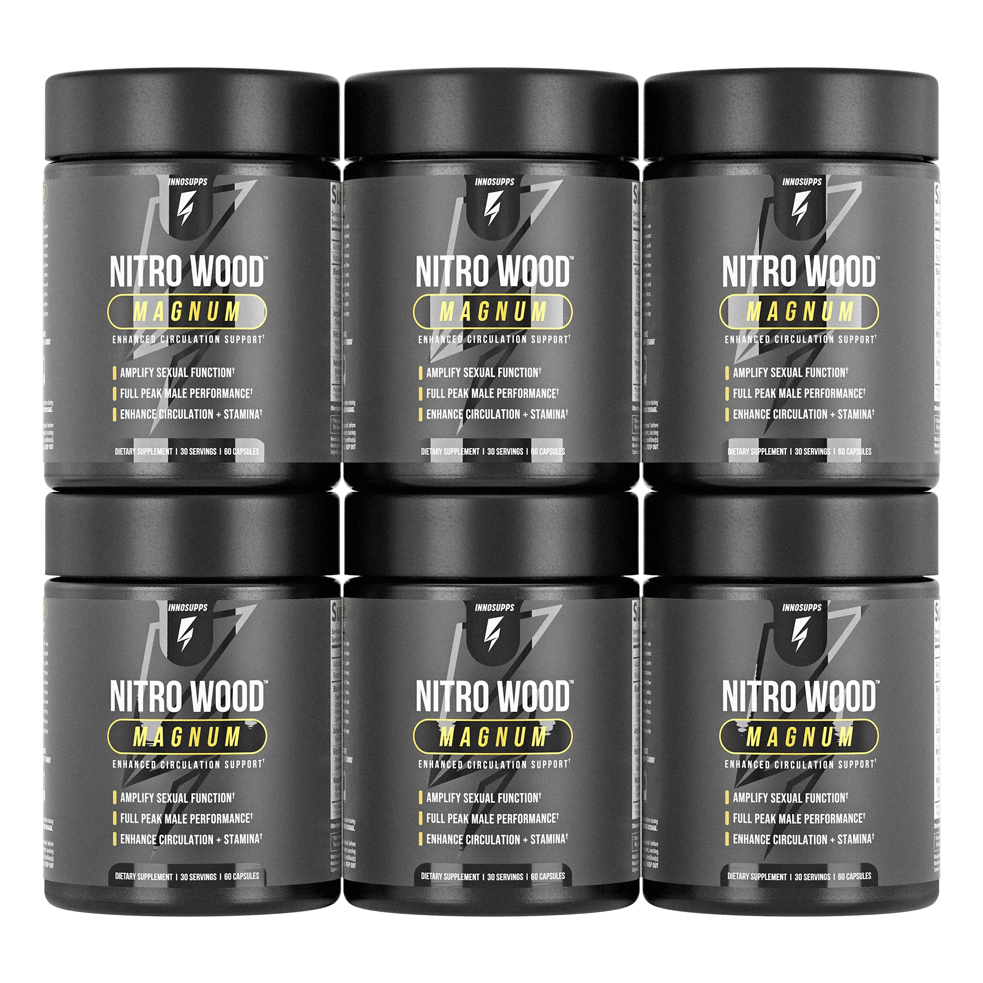 6 Bottles of Nitro Wood™ Magnum