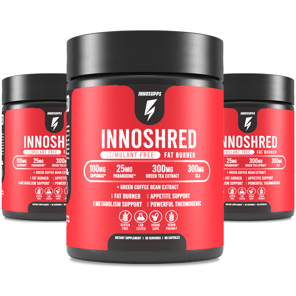 3 Bottles of Inno Shred - Stimulant Free