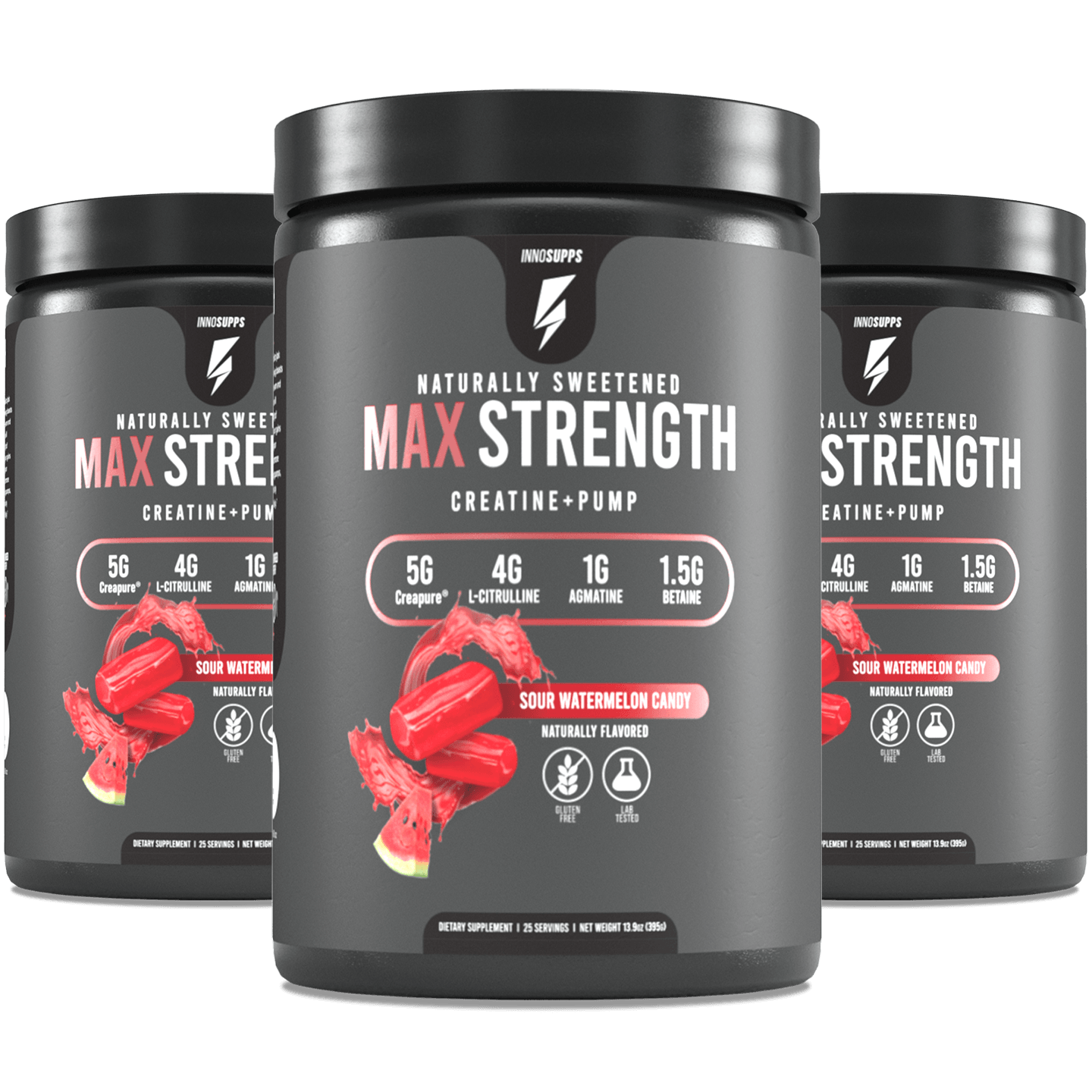 3 Jars of Max Strength