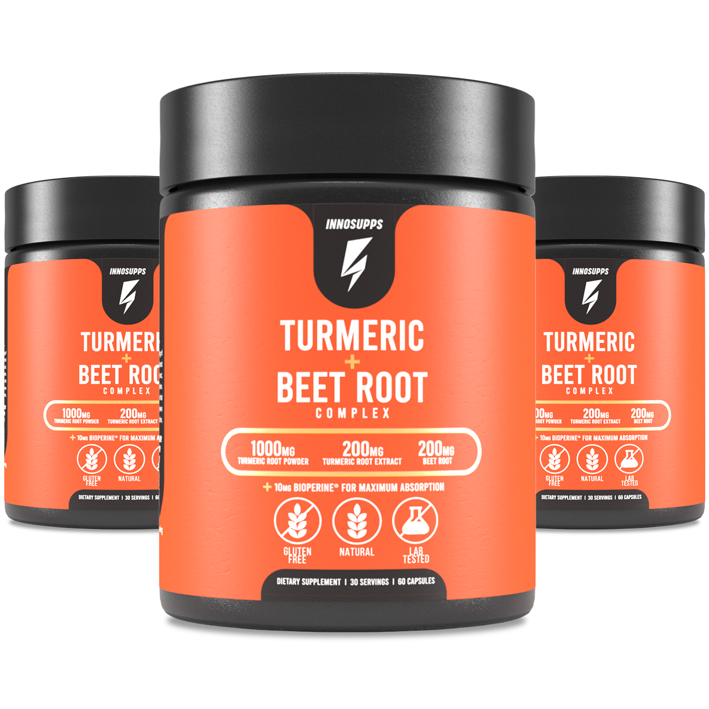 3 Bottles of Turmeric & Beetroot