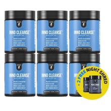 Load image into Gallery viewer, 6 Bottles of Inno Cleanse + 2 FREE Night Shred