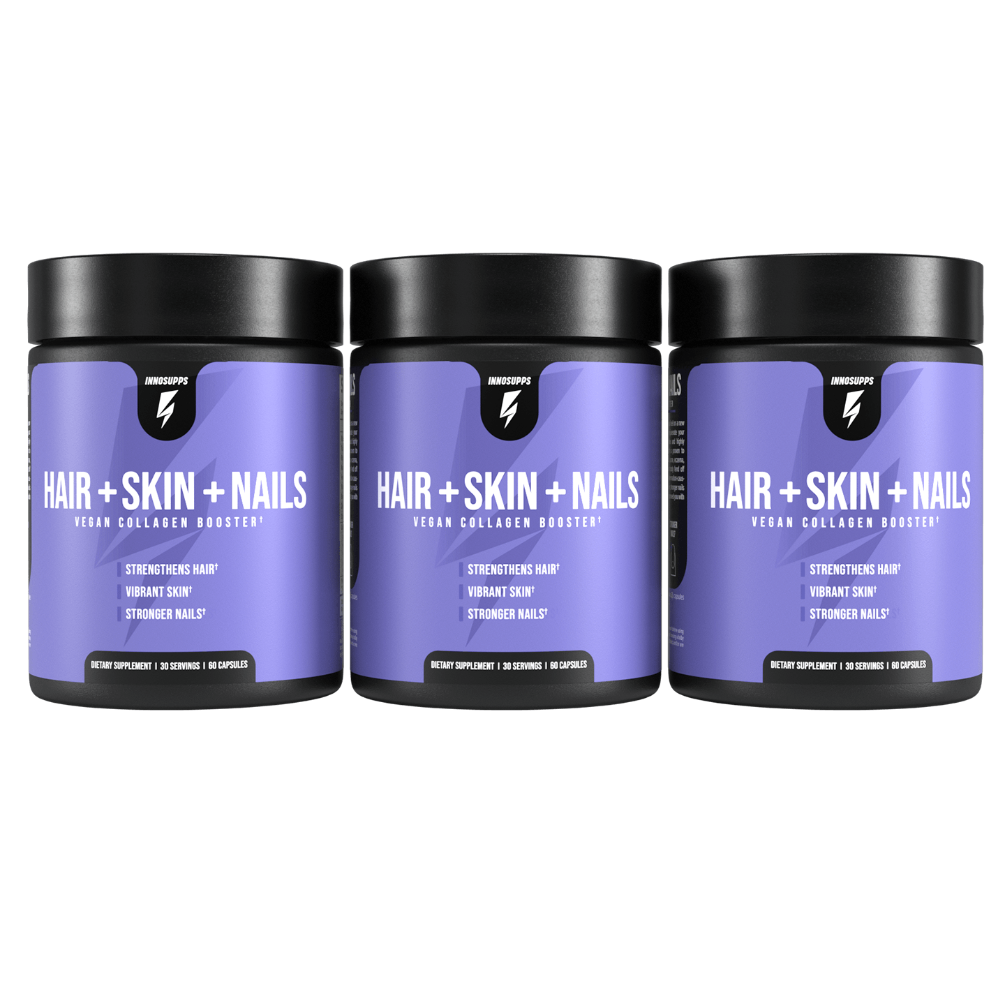 3 Bottles of Hair + Skin + Nails 3