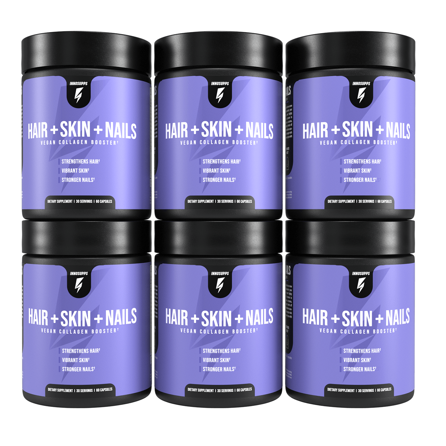 6 Bottles of Hair + Skin + Nails Special Offer