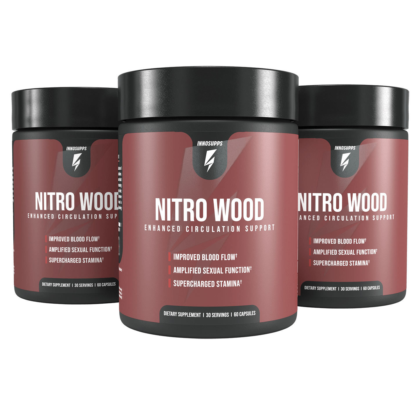 3 Bottles of Nitro Wood