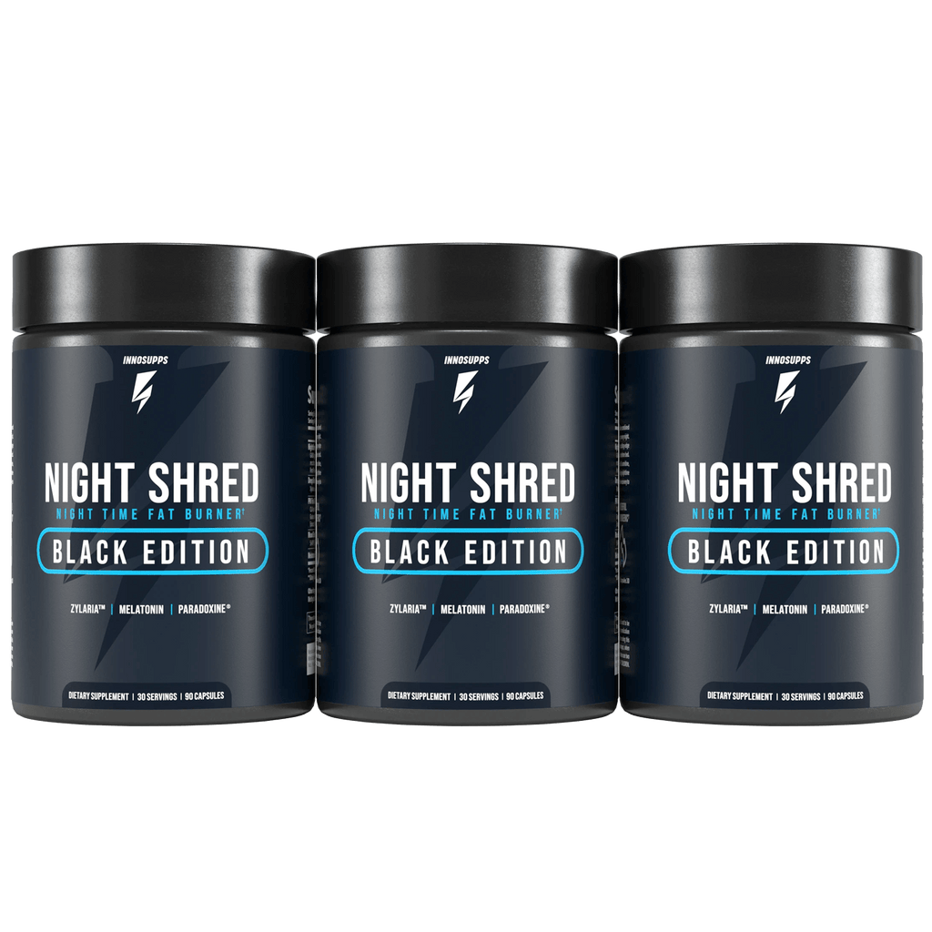 3 Bottles of Night Shred Black