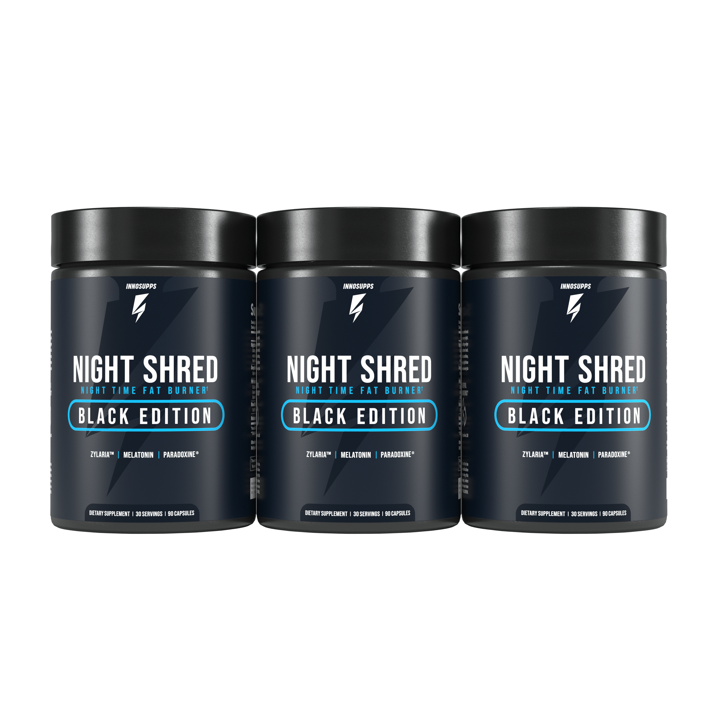 3 Bottles of Night Shred Black Special Offer
