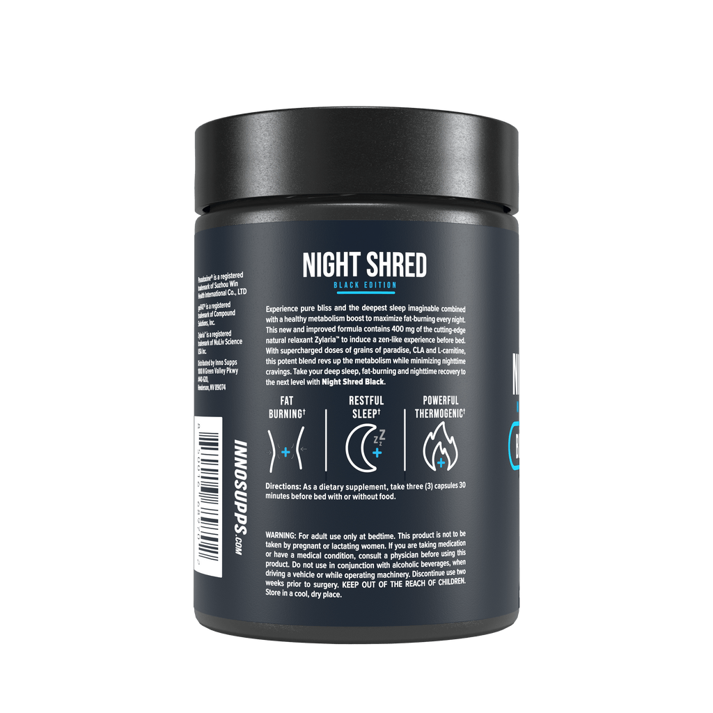 3 Bottles of Night Shred Black