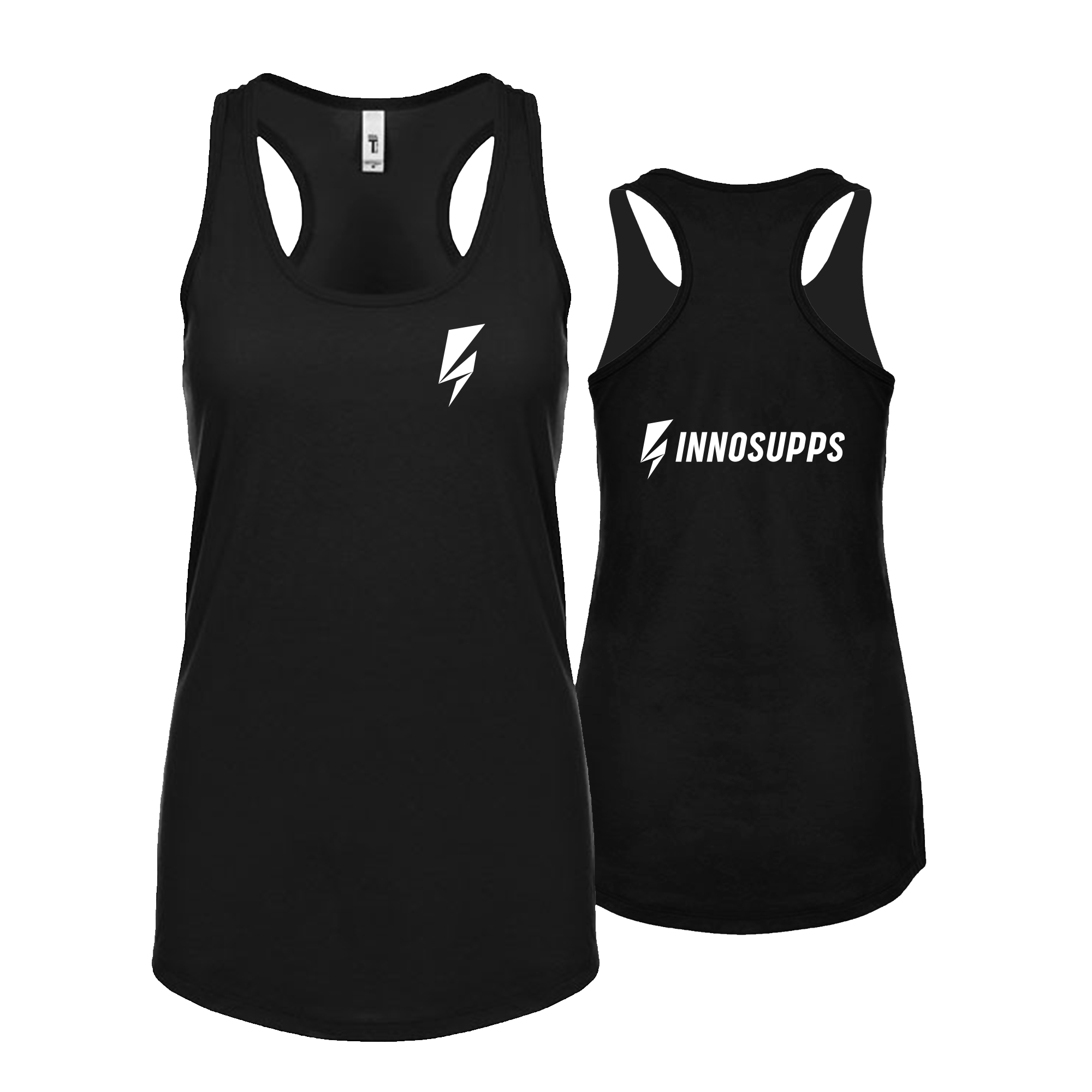 Women's Racerback Tank - Black